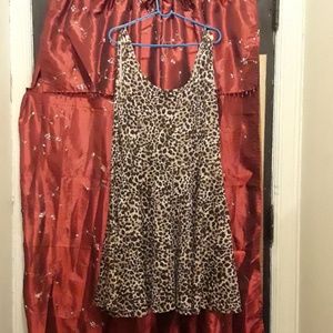 Animal print summer dress